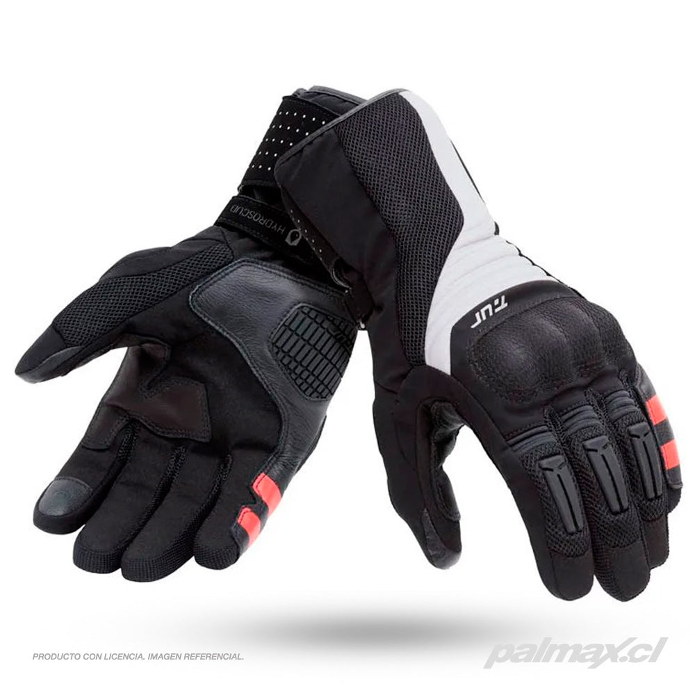 Guantes de invierno para moto de calle modelo TR-P hydroscud negro/gris | T.UR